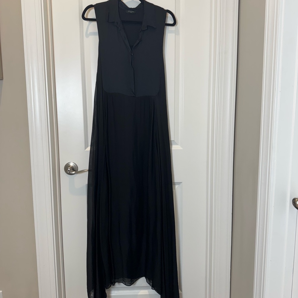 Black High Low Sleeveless Sundress